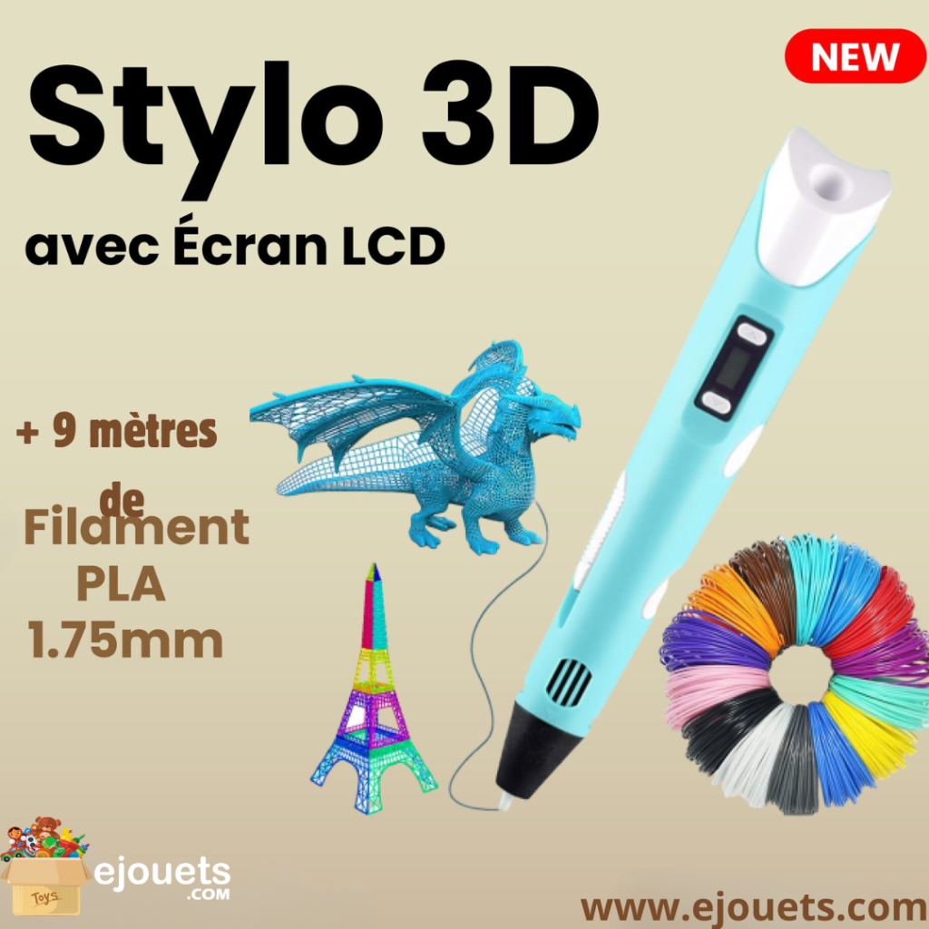 Stylo 3D pour impression 