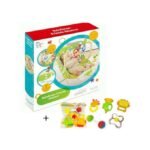 Berceau Relax de repos Transat musical pour bébés + set de hochets gratuits.