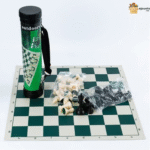 Jeu d'échecs portable pour voyage et camping, léger, durable, économique et professionnel