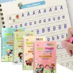 Lot de 4 cahiers magiques