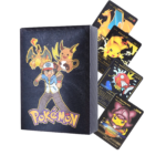 55 Cartes Pokemon anglaises Plastic Noir