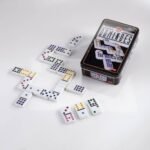 Jeu de dominos professionnels Double Six 6 avec dominos 28 pièces