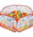 Parc à balles bébés pliable
