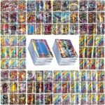 100 Carte Vmax GX avec Carte à Collectionner Deck Box