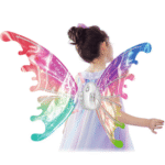 Ailes de Papillon pour Filles, Ailes Lumineuses, Mobiles et électriques (Fairy Wings)