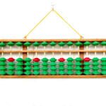 Abacus de grande taille pour enseignant, 13 colonnes, outil chinois, calculatrice de maths