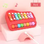 Jouet xylophone multifonctionnel pour enfants, instrument de musique à 8 touches