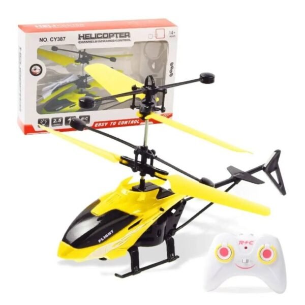 Mini hélicoptère  RC avec lumière Chargement USB - télécommandé