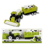 Moissonneuse-batteuse, avec remorque et vache, à inertie AUTODRIVE TM