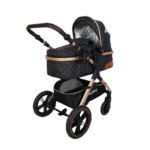 POUSSETTE TENDANCE RÉVERSIBLE GRENAT  MON BÉBÉ