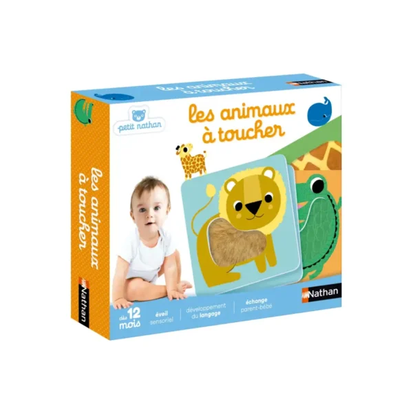 LES ANIMAUX À TOUCHER-jouets d'éveil pour petit