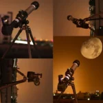 Télescope éducatif pour les débutants en astronomie - Haute définition, objectif de 50, 40 et 30 mm