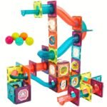 42 pièces de jouets magnétiques, STEM, jouets de construction,