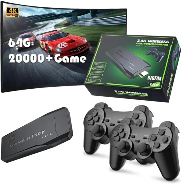Console de jeu vidéo rétro portable sans fil