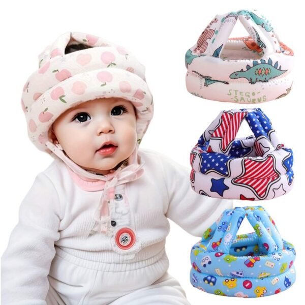 Protecteur de Tête pour Bébé Casque de Sécurité pour Marcher, Courir et Ramper  pour Tout-Petits 6-12 Mois 1-2 Ans