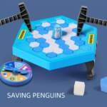 Frapper Des Glaçons Sauver Les Petits Pingouins Jouets Brise-glace Puzzle Pour Enfants