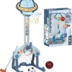 Panier de Basket-Ball pour Enfants 4-en-1 - Avec Football, Anneaux et Golf