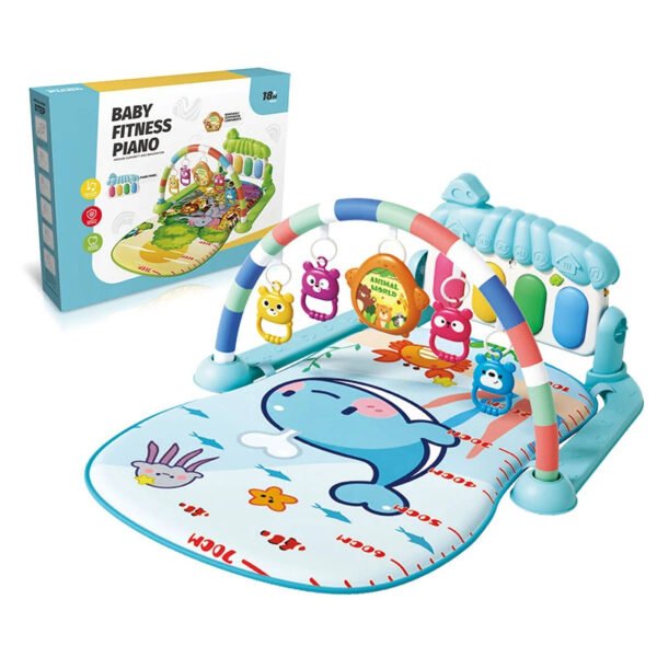 Tapis d'Éveil Bébé Piano Musical 4-en-1