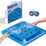 1 set De Jeu De Société Magnétique Qui Favorise L'imagination Et La Créativité, Convient Pour Rassemblement Familial 28x28x4cm