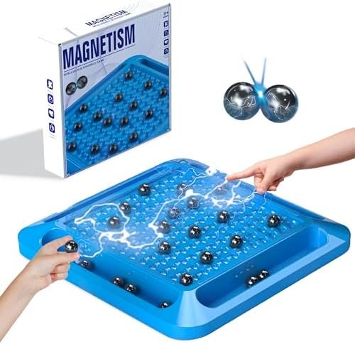 1 set De Jeu De Société Magnétique Qui Favorise L'imagination Et La Créativité, Convient Pour Rassemblement Familial 28x28x4cm