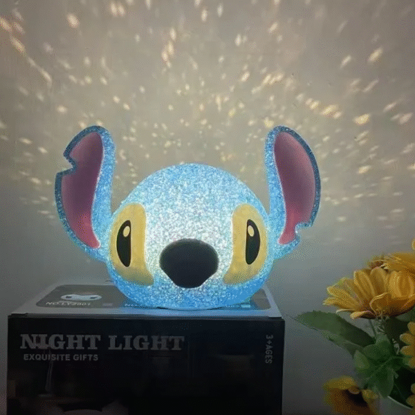 Veilleuse Enfant Stitch Lumineuse – Lampe de Nuit LED