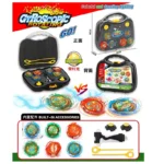 Set de Toupies Gyroscopiques Lumineuses – Gyroscopic Rotating GO!