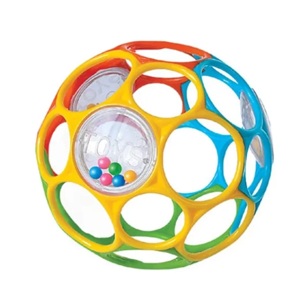 Hochets de boule de préhension doux pour bébé, avec cloche, jouet sensoriel éducatif