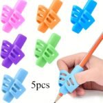 Lot de 5 supports pour stylo d'entraînement gaucher/droitier et correcteurs posturaux
