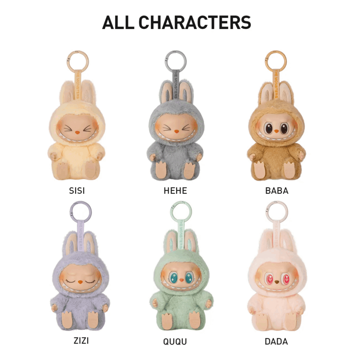 1 Figurine Peluche Collectionnable LABUBU HAVE A SEAT de la Série Monsters – Image 5