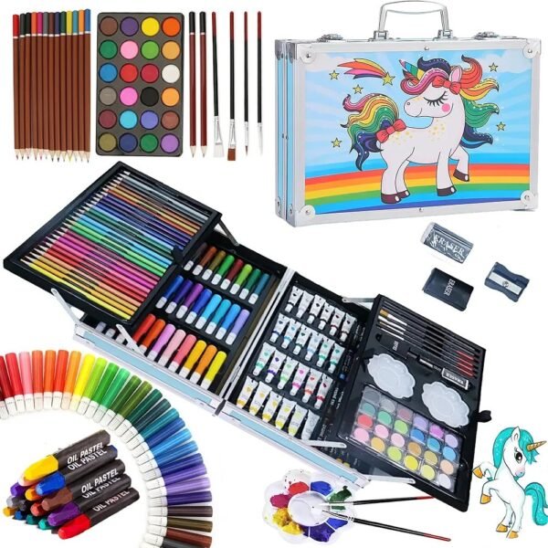Valisette de Dessin Licorne – Coffret Artistique Complet