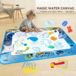 Toile d'eau créative à monter soi-même, couverture d'apprentissage des graffitis à répétitions,