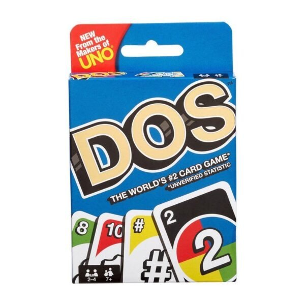 Jeu de cartes Mattel Dos uno