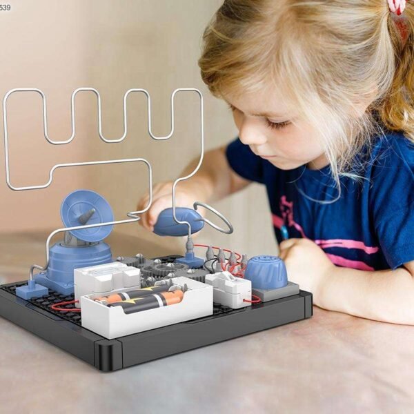 Kit Scientifique Labyrinthe Électrique  Circuits & Mécanismes (45 pièces)
