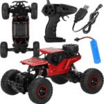 Voiture Télécommandée Rock Climbing 4x4 Tout-terrain – Rouge
