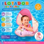 BOUÉE SIÈGE BÉBÉ AVEC AUVENT – FLOTADOR CON TECHO