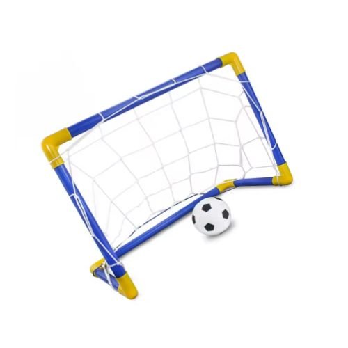 1-5.jpg Mini ballon de football pliant en plastique pour enfants, – Image 1