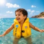 Gilet de Flottaison Gonflable pour Enfants – Sécurité et Confort pour la Piscine