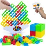 Tetris Tower – Jeu de Société d'Équilibre Stratégique pour Enfants et Adultes