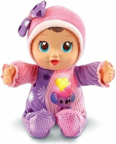 41ldekQuMRL._AC_.jpg VTech 538205 Little Love - Emma Joue à Cache-Cache - Poupée Interactive / 1-6 Ans - Version FR, Rose – Image 1