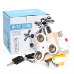Busy Cube Montessori Éducatif – Jouet Sensoriel d’Activités et Motricité Fine