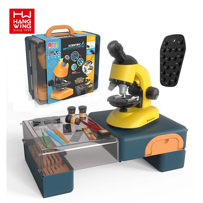 1 🔬 Microscope Scientifique pour Enfants – Kit d'Exploration STEM – Image 1