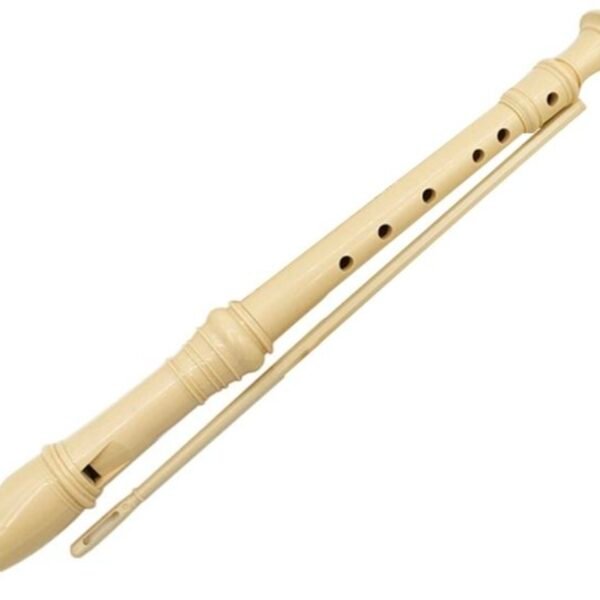 flûte musique plastique avec bâton de nettoyage 7 trous