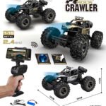 Voiture Télécommandée Rock Crawler 4x4 1:16 avec Caméra WiFi – 2.4GHz