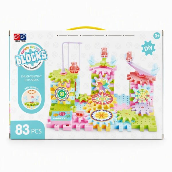 Blocs de Construction Électroniques 83 Pièces – Jeu Éducatif DIY 360° dès 3 Ans