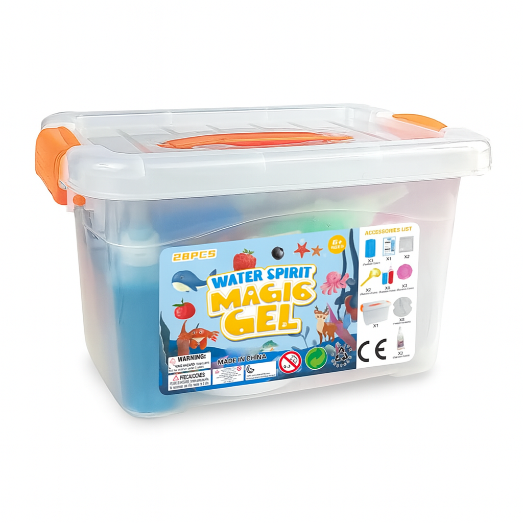 2026/10/1000727194.png Water Spirit Magic Gel – Kit Créatif 28 PCS – Image 1
