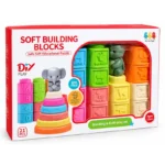 Soft Building Blocks – Blocs de Construction Souples 21 Pièces
