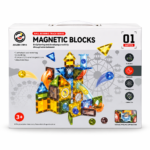 Blocs Magnétiques & Circuit de Billes – 68 Pièces