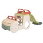 Smoby Life Adventure Car – Voiture de Jeu avec Toboggan et Bac à Sable
