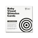 Baby Visual Stimulus Cards – Cartes d'Éveil Visuel Noir et Blanc pour Bébé 0-3 Mois
